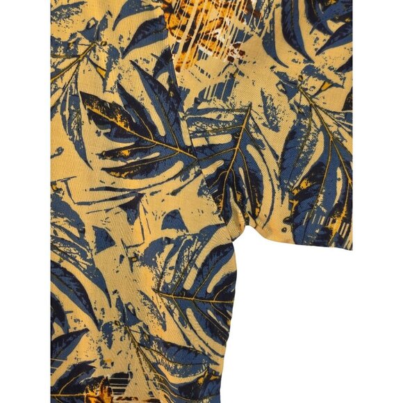 Morro Bay 90s Hawaiian Shirt Sz XL Tropical Print Rayon Korean Made WPL19325 - Picture 6 of 7